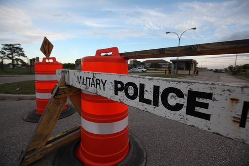 Gate to  kapyong barracks off Grant Ave.   Sept 23, 2015 Ruth Bonneville / Winnipeg Free Press