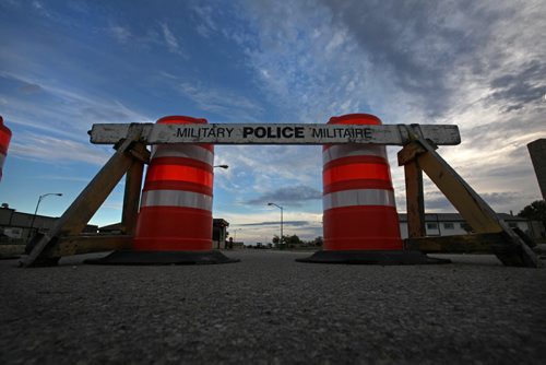 Gate to  kapyong barracks off Grant Ave.   Sept 23, 2015 Ruth Bonneville / Winnipeg Free Press