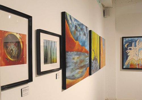 Canstar Community News The cre8ery gallery (125 Adelaide St.) is running an exhibit of artist/gallery owner Jordan Miller's recent works titled "It All Starts With a Line" from Oct. 2 through 27. (SHELDON BIRNIE/CANSTAR/THE HERALD)