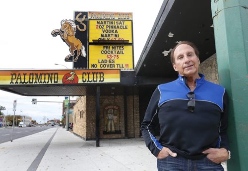 Cary Paul, Operating Partner of the Palomino Club on Portage Ave. They are in negotiations to move to the old 4Play Sports Bar on Portage Ave. and Hargrave St. Geoff Kirbyson story Wayne Glowacki / Winnipeg Free Press October 7 2015