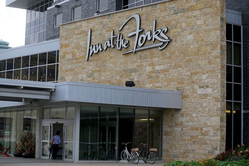 Inn at The Forks. For RIVER PROJECT Sunday, October 11, 2015. (TREVOR HAGAN/WINNIPEG FREE PRESS)