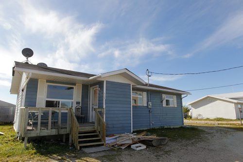 Easterville, Manitoba- Shelly Lynne Chartier  home in Easterville, Manitoba where Impersonation and Fraud charges related to a elaborate online scam occured -See Mike McIntyre story -Oct 14, 2015   (JOE BRYKSA / WINNIPEG FREE PRESS)