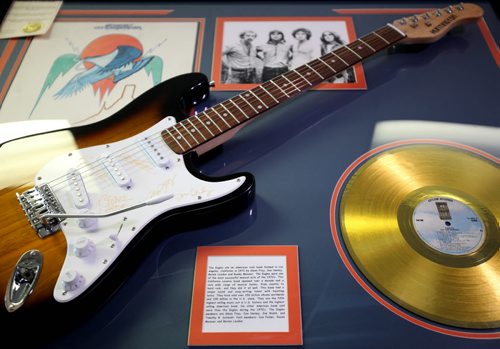 Feature story on locally owned and family run mobile DJ services, Crystal Sound, owner, Tony Braccio Sr.,   will mark it's 40th year in business next year.   Pic of Eagles tribute album in foyer.   Oct 15, 2015 Ruth Bonneville / Winnipeg Free Press play