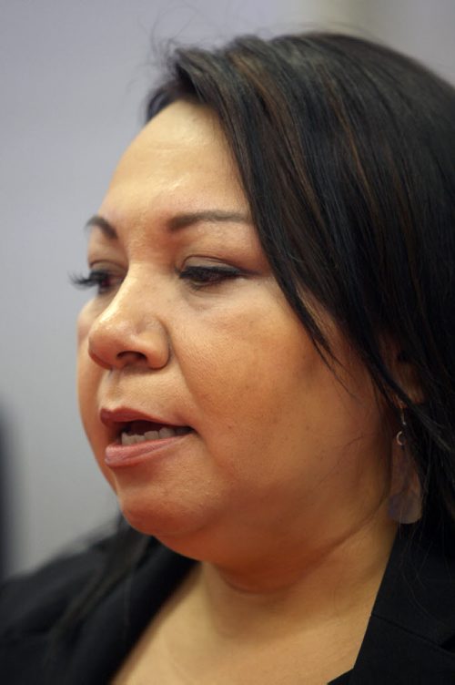 MKO Grand Chief Sheila North Wilson - See Alex Paul story -Oct 20, 2015   (JOE BRYKSA / WINNIPEG FREE PRESS)