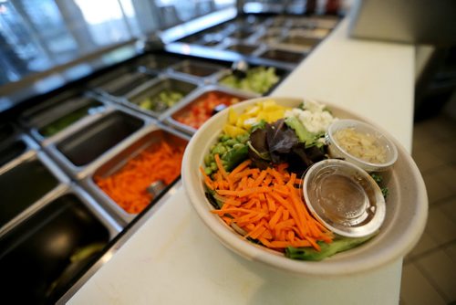 The ingredients of the Metaboost, at Freshii on Corydon, for juice cleanse story, Thursday, October 22, 2015. (TREVOR HAGAN/WINNIPEG FREE PRESS)
