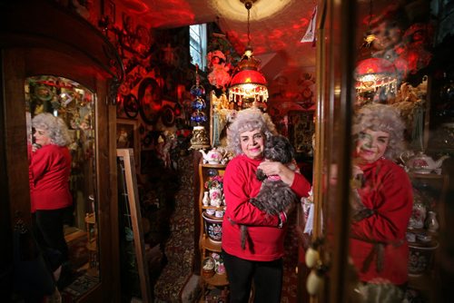 Rozalynde McKibbin is an antique doll collector.  Her home is a museum with over 1000 dolls that she has purchased, been given or she has created herself over her lifetime.   See Alex Paul story.  Oct 29, 2015 Ruth Bonneville / Winnipeg Free Press