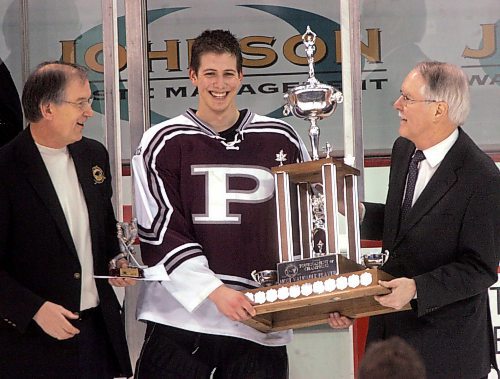 BORIS MINKEVICH / WINNIPEG FREE PRESS  080113 St. Pauls High School's #16 Pat Henderson was the tournament MVP. NO IDS ON THE OTHER GUYS IN PIC.