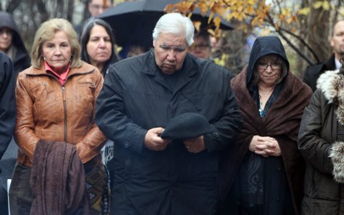 Murray Sinclair the Grand opening of the National Research Centre for Truth and Reconciliation, Chancellors Hall, 177 Dysart Road, University of Manitoba. BORIS MINKEVICH / WINNIPEG FREE PRESS  NOV 3, 2015