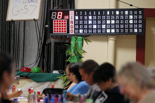 PHOTO PAGE - Weekly Community Bingo hosted by the Manitoba Indigenous Cultural Education Centre Inc. Held weekly on Thursdays starting April 9th, 2015. Held at the Filipino Seniors Group of Winnipeg Cultural Education Centre. BORIS MINKEVICH / WINNIPEG FREE PRESS  NOV 5, 2015