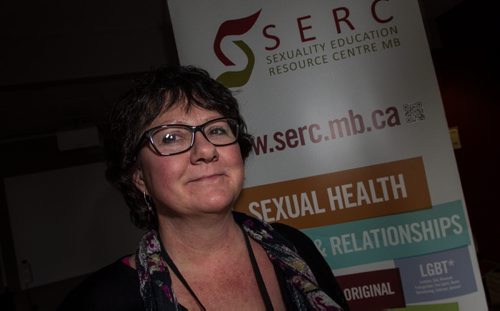 Roselle Paulsen, Director of Programs at Sexuality Education Resource Centre. 151112 - Thursday, November 12, 2015 -  MIKE DEAL / WINNIPEG FREE PRESS