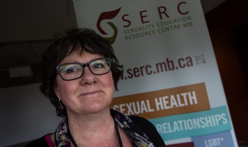 Roselle Paulsen, Director of Programs at Sexuality Education Resource Centre. 151112 - Thursday, November 12, 2015 -  MIKE DEAL / WINNIPEG FREE PRESS