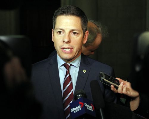 MANITOBA GOVT THRONE SPEECH AT THE LEG - Winnipeg Mayor Brian Bowman was in the house and commented to media after. BORIS MINKEVICH / WINNIPEG FREE PRESS  NOV 16, 2015