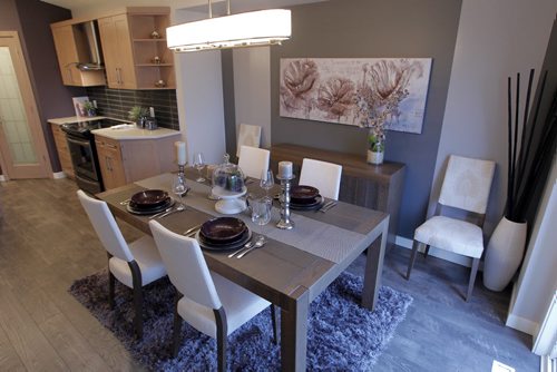 NEW HOME - 11 Cotswold Place in River Park South. Kitchen eating area in back. BORIS MINKEVICH / WINNIPEG FREE PRESS  NOV 16, 2015