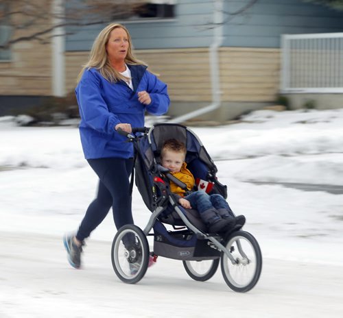 TRAINING BASKET - This week's profile is on Rickie Walkden. She's the director and lead therapist at Canadian Sport Centre. She's big on running and loves running with her son Henry who is 3 years old. BORIS MINKEVICH / WINNIPEG FREE PRESS  NOV 23, 2015
