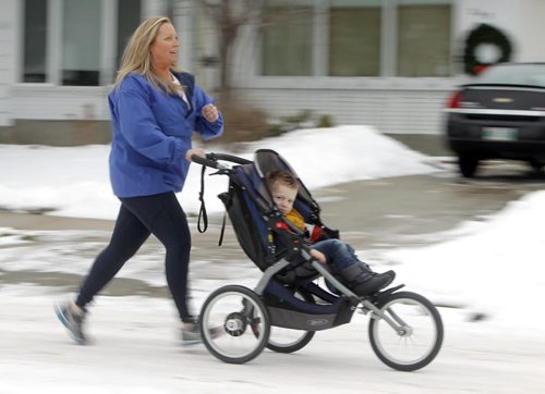 TRAINING BASKET - This week's profile is on Rickie Walkden. She's the director and lead therapist at Canadian Sport Centre. She's big on running and loves running with her son Henry who is 3 years old. BORIS MINKEVICH / WINNIPEG FREE PRESS  NOV 23, 2015