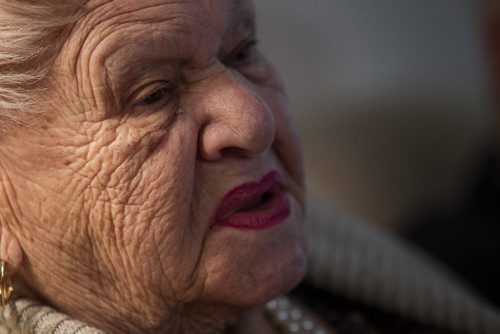 Oscar and Cesia Abramowitch are celebrating their 70th wedding anniversary. The couple were married in a German concentration camp and moved to Winnipeg after the war. 151123 - Monday, November 23, 2015 -  MIKE DEAL / WINNIPEG FREE PRESS