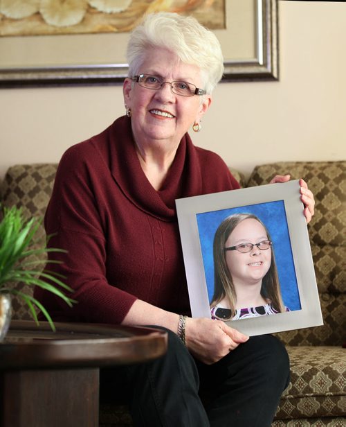 Volunteer column: Joan Kolbauer,  72, is a longtime volunteer with the Manitoba Down Syndrome Society. She first got involved in more than 10 years ago because one of her grandchildren has Down syndrome. Since then, she has become known across Canada within Down syndrome circles as "Grandma Joan" due to her caring nature and volunteer efforts.   Nov 28, 2015 Ruth Bonneville / Winnipeg Free Press