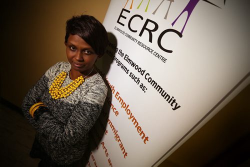 December 1, 2015 - 151201  -  Nina Condo, Executive Director for Elmwood Community Resource Centre, is photographed Tuesday, December 1, 2015. The centre is hosting a cross-cultural community awareness forum on welcoming newcomers to Manitoba. John Woods / Winnipeg Free Press