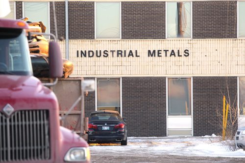 Industrial Metals at 550 Messier Street . File photos WINNIPEG FREE PRESS  DEC 1, 2015