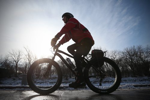 December 5, 2015 - 151205  -  Riders take part in the Fat Bike Day at the Forks Saturday, December 5, 2015. John Woods / Winnipeg Free Press
