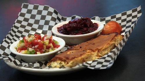 Oscar's Deli Cheese Pie. See Marion's review. December 7, 2015 - (Phil Hossack / Winnipeg Free Press)