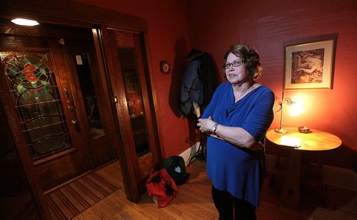 Bev Suek turned her former family home into a co-housing collective Women's Housing Initiative Manitoba. Along with two other women, they share a house  and are part of a broader movement of people changing the way we think about co-habitation. They are not just roommates; they are a community. December 7, 2015 - (Phil Hossack / Winnipeg Free Press)