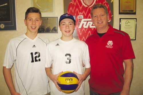 Canstar Community News Dec. 3, 2015 - Trent, Ethan and Russ Harder. (JARED STORY/THE TIMES/CANSTAR COMMUNITY NEWS)