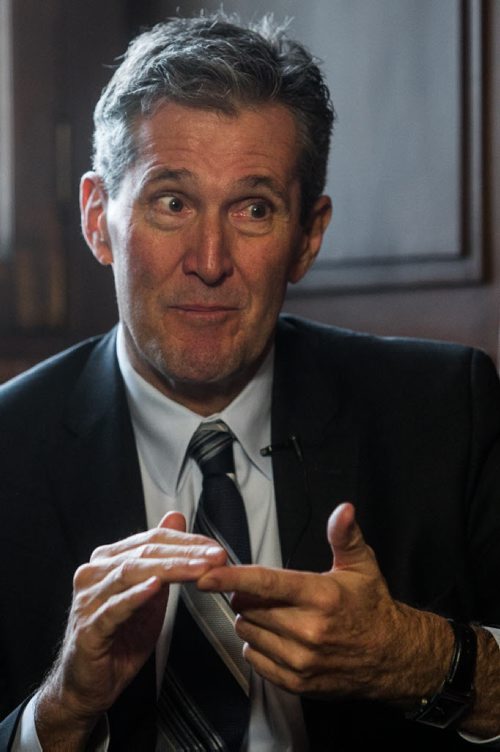 The year end interview with Manitoba Opposition Leader Brian Pallister, Leader of the Progressive Conservative Party. 151210 - Thursday, December 10, 2015 -  MIKE DEAL / WINNIPEG FREE PRESS