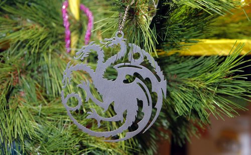 INTERSECTION - Annual goofy gift guide- Pylon, Polo Park - shots of the Game of Thrones Xmas ornaments. BORIS MINKEVICH / WINNIPEG FREE PRESS DEC 10, 2015