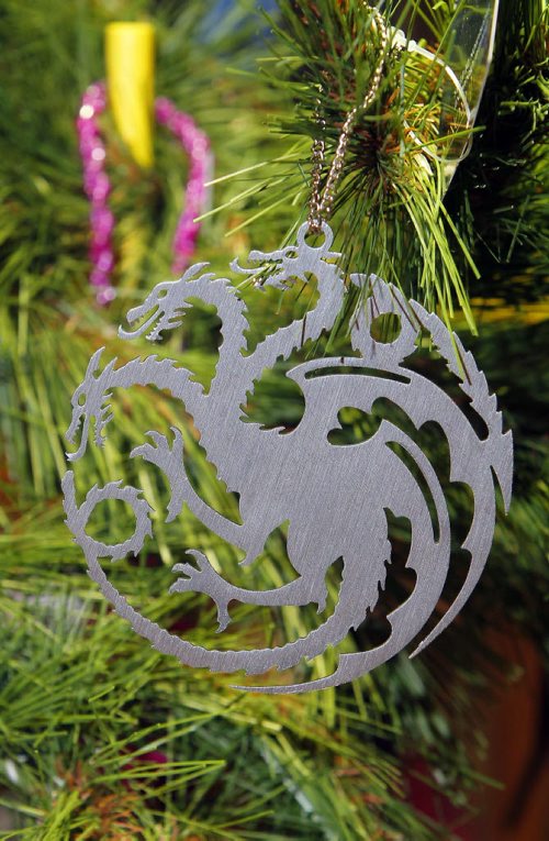 INTERSECTION - Annual goofy gift guide- Pylon, Polo Park - shots of the Game of Thrones Xmas ornaments. BORIS MINKEVICH / WINNIPEG FREE PRESS DEC 10, 2015