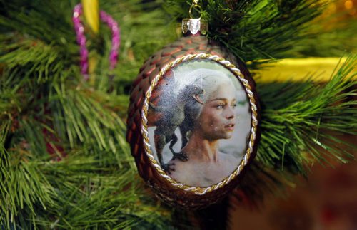 INTERSECTION - Annual goofy gift guide- Pylon, Polo Park - shots of the Game of Thrones Xmas ornaments. BORIS MINKEVICH / WINNIPEG FREE PRESS DEC 10, 2015