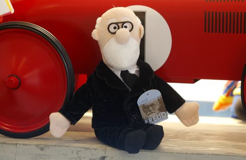 INTERSECTION - Annual goofy gift guide- Moule, 443 Academy Rd. Little Thinkers - a collection of plush toys shaped like historical figures - Sigmund Freud. BORIS MINKEVICH / WINNIPEG FREE PRESS DEC 10, 2015