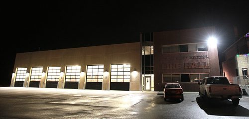 West St Paul Fire Hall is a focal point Thursday as the Municipality accepts an report on confict to interest by former counsellor Dan Garcea. See Bill Redekopp story. December 10, 2015 - (Phil Hossack / Winnipeg Free Press)