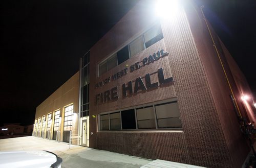 West St Paul Fire Hall is a focal point Thursday as the Municipality accepts an report on confict to interest by former counsellor Dan Garcea. See Bill Redekopp story. December 10, 2015 - (Phil Hossack / Winnipeg Free Press)