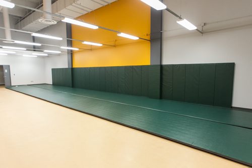 A tour of the new Winnipeg Police Service Headquarters at 245 Smith Street. A partially finished gym for officers to work out. 151214 - Monday, December 14, 2015 -  MIKE DEAL / WINNIPEG FREE PRESS