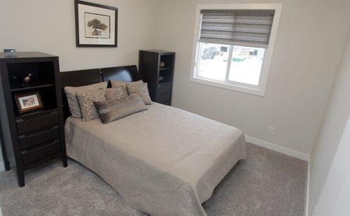 HOMES - 160 Cherrywood Rd. - Bridgwater Trails. Signature Homes. Bedroom. BORIS MINKEVICH / WINNIPEG FREE PRESS DEC 14, 2015