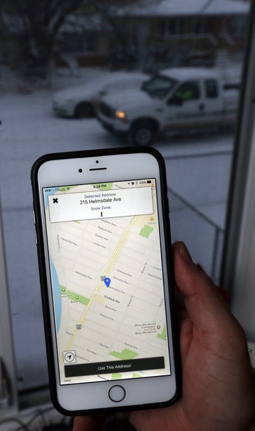 James Perih created the Know Your Zone app for both Apple and Android devices: it will tell you the zone youre currently in or you can put in a location and it will identify the zone.  Aldo Santin story.Wayne Glowacki / Winnipeg Free Press Dec. 16   2015