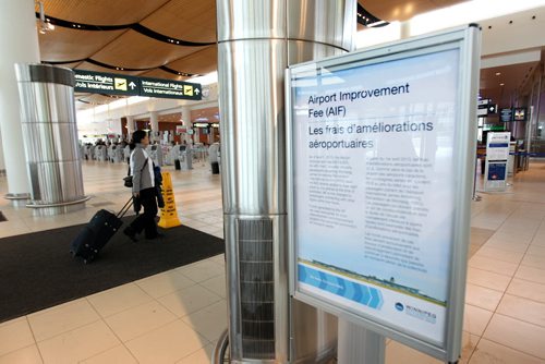 Generic photos of Winnipeg James Armstrong Richardson International Airport for story on airport fees added to your airline ticket ($25) to cover airport fees. See story.  Dec 16, 2015 Ruth Bonneville / Winnipeg Free Press