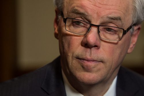 Manitoba Premier Greg Selinger during his year end interview with reporter Larry Kusch. 151215 - Tuesday, December 15, 2015 -  MIKE DEAL / WINNIPEG FREE PRESS