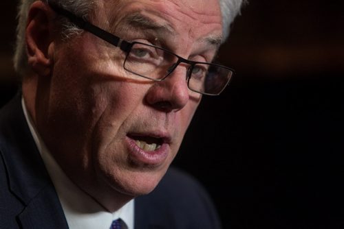 Manitoba Premier Greg Selinger during his year end interview with reporter Larry Kusch. 151215 - Tuesday, December 15, 2015 -  MIKE DEAL / WINNIPEG FREE PRESS