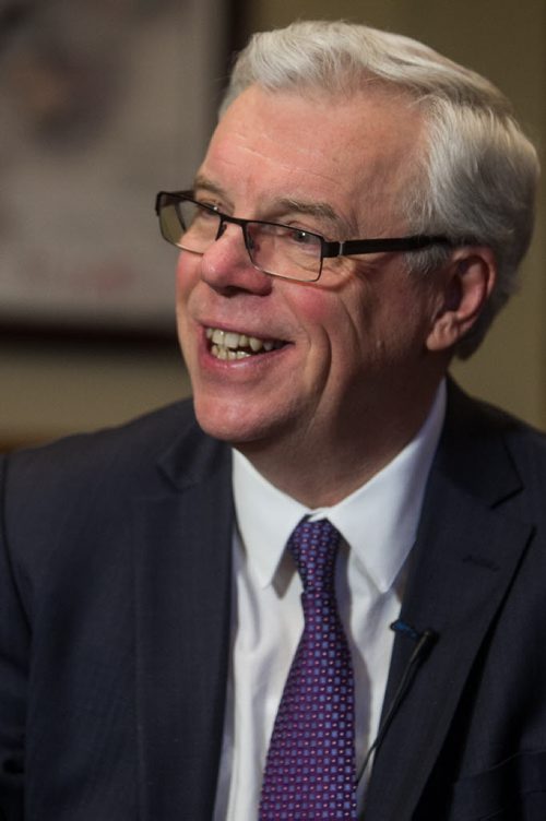 Manitoba Premier Greg Selinger during his year end interview with reporter Larry Kusch. 151215 - Tuesday, December 15, 2015 -  MIKE DEAL / WINNIPEG FREE PRESS