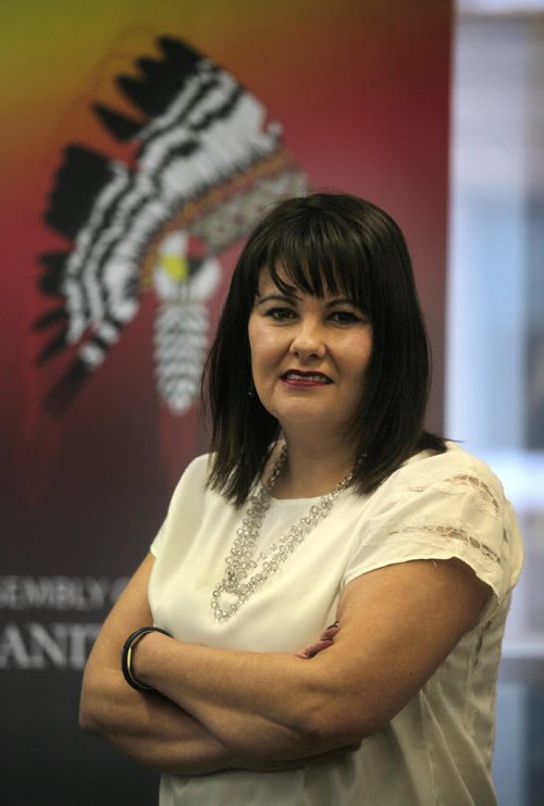 Cora Morgan, assembly of Manitoba Chiefs' children's advocate, see story on cfs prevention for Mary Agnes story. December 17, 2015 - (Phil Hossack / Winnipeg Free Press)