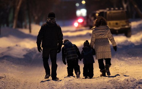 This weekend's Money Makeover is about a family living on one income with multiple savings goals. Although happy one parent can stay home to raise the kids, they wonder what the long-term impact will be on retirement. See Joel Schlesinger's story. December 23, 2015 - (Phil Hossack / Winnipeg Free Press)