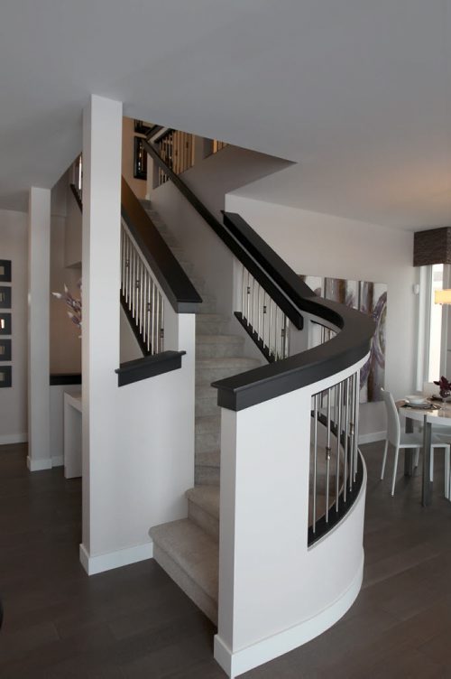 327 Stan Bailie Drive in South Point a A & S Home- Unique stairway to second level-See Todd Lewys story- Dec 28, 2015   (JOE BRYKSA / WINNIPEG FREE PRESS)