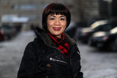 During a walk around the Downtown area I asked people what plans or goals they might have for the new year, 2016. Maria Chu, "To work out, be happy and live spiritually." 151229 - Tuesday, December 29, 2015 -  MIKE DEAL / WINNIPEG FREE PRESS Winnipeg Speaks