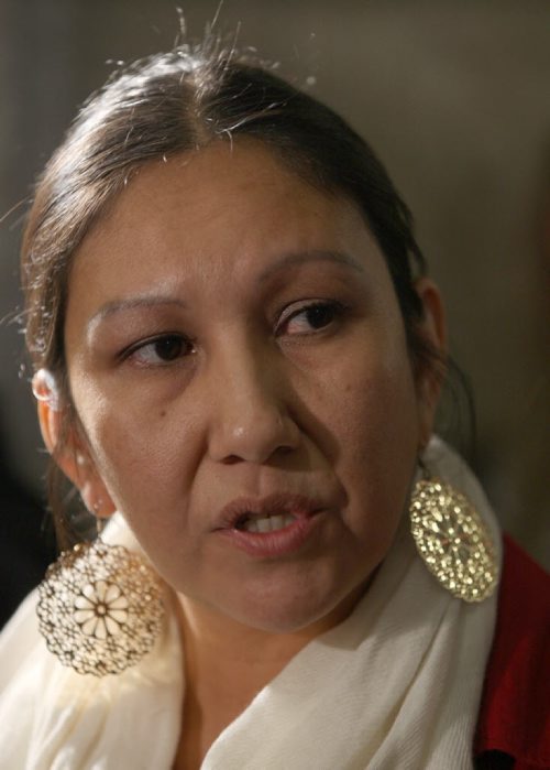 Althea Guiboche, better known as the Bannock Lady will run for the Liberals in the constituency of Point Douglas See Larry Kusch story- Dec 30, 2015   (JOE BRYKSA / WINNIPEG FREE PRESS)