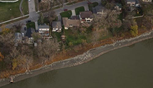 Winnipeg skyline aerial photos for the Red, Assiniboine, La Salle, and Seine River Project. 151026 - Monday, October 26, 2015 -  MIKE DEAL / WINNIPEG FREE PRESS