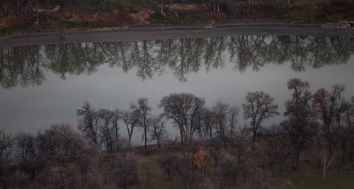 Winnipeg skyline aerial photos for the Red, Assiniboine, La Salle, and Seine River Project. 151026 - Monday, October 26, 2015 -  MIKE DEAL / WINNIPEG FREE PRESS