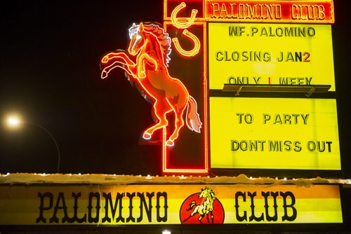 DAVID LIPNOWSKI / WINNIPEG FREE PRESS 160101  The second last day of operation for the Palomino Club Friday January 1, 2016.