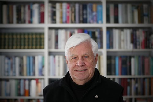 January 3, 2016 - 160103  - Tom Denton, the executive director of Hospitality House Refugee Ministry and a member of the Sponsorship Agreement Holders Council of Canada, who says the federal government  should bump up the number of privately sponsored refugees it accepts every year from 6500 to 100,000 is photographed in his home Sunday, January 3, 2016.  John Woods / Winnipeg Free Press